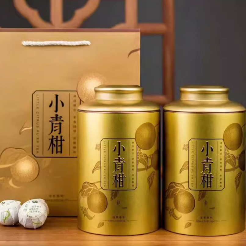 头采正宗新会陈皮小青柑罐装